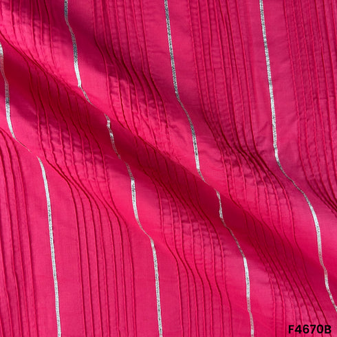 Pintex Gota Patti Cotton Fabric- F4670